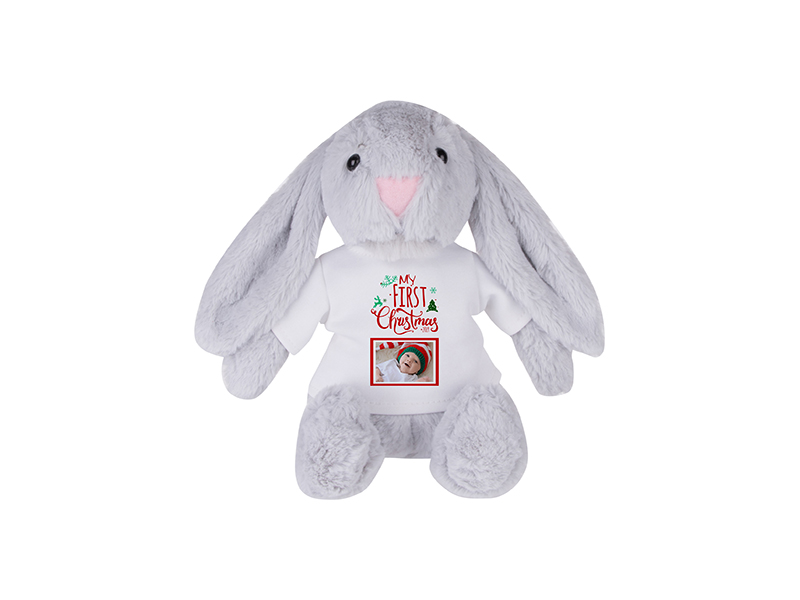 Bunny, 22cm, With Blank T-Shirt