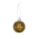 Tree Ornament, Ball, Gold, 80mm
