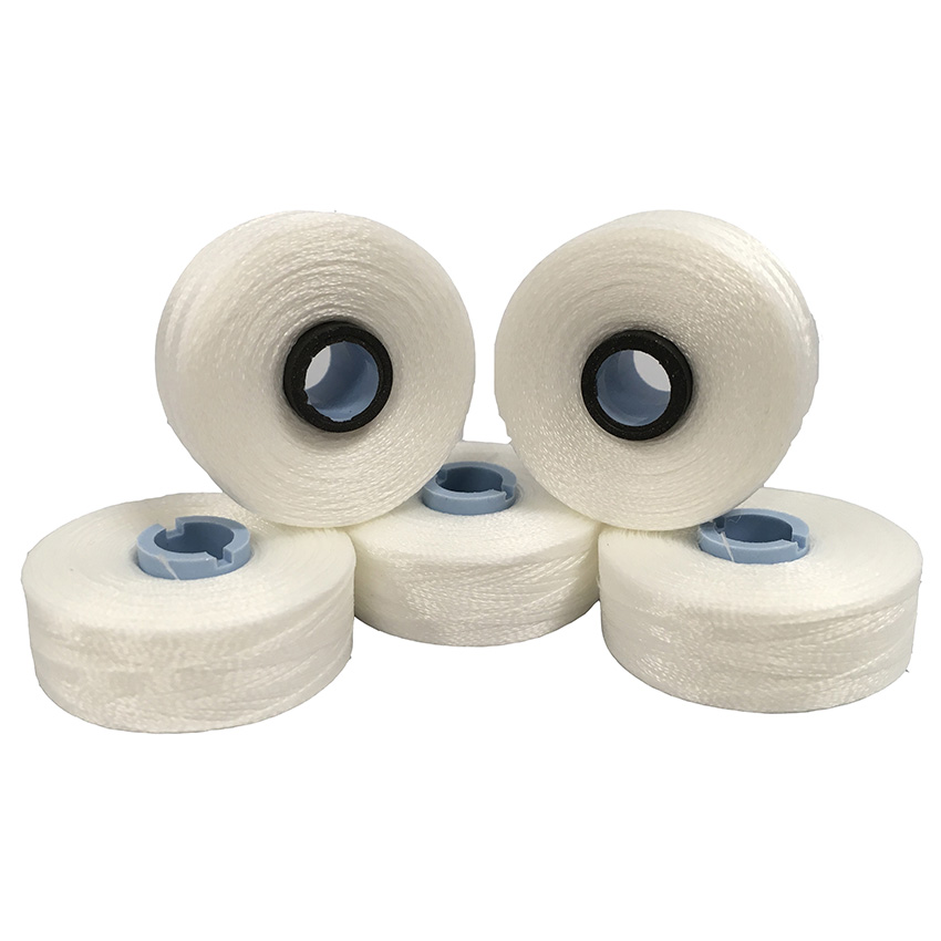 Pre-Wound Bobbins -  Jumbo Magnetic Unsided White 100x210M