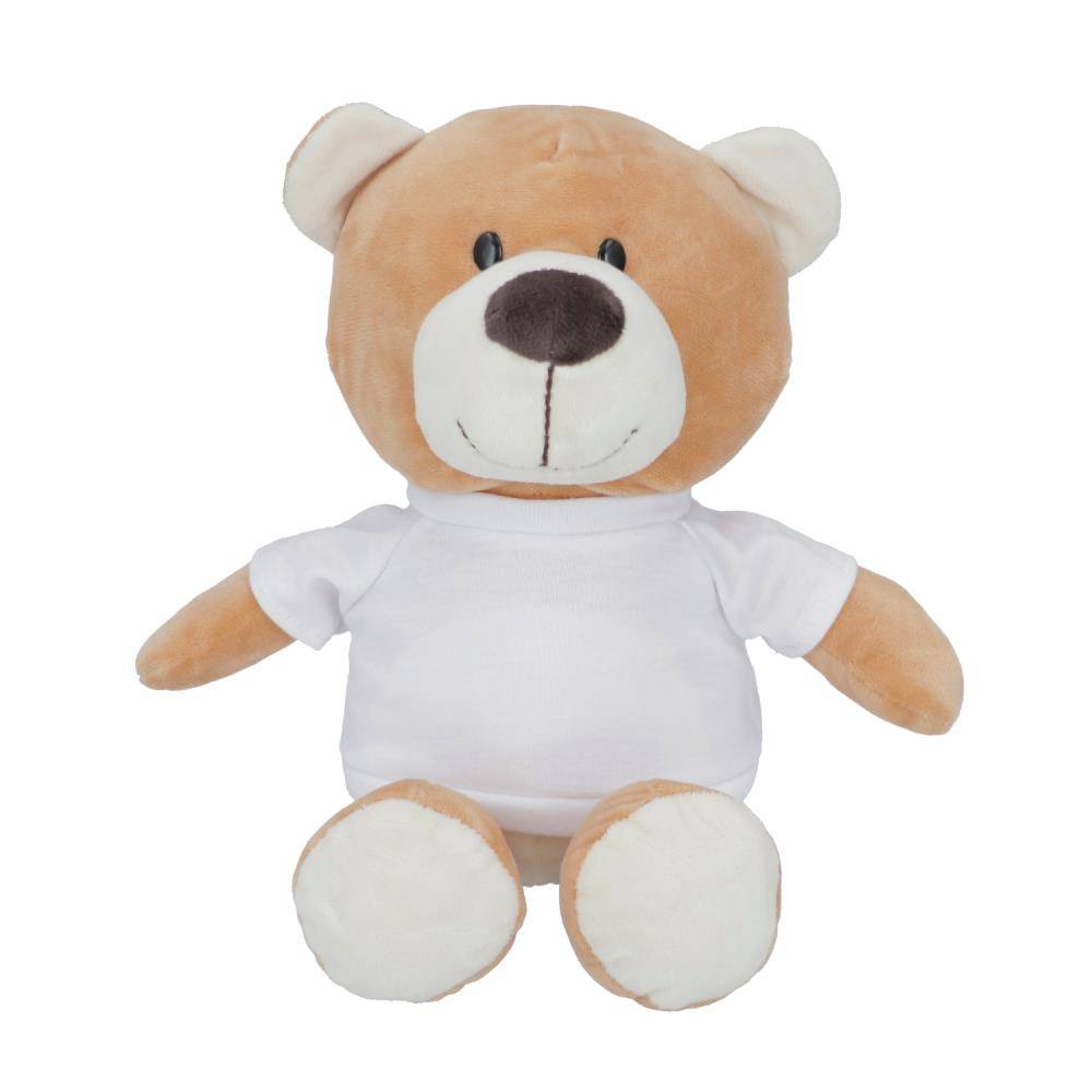 Bear, 23cm, With Blank T-Shirt