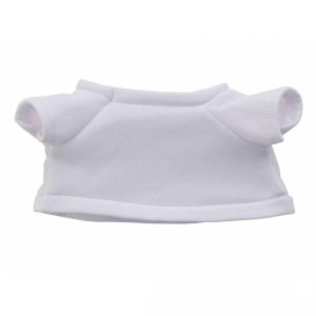 Blank T-Shirt, White, for 22cm Bunny / Dog