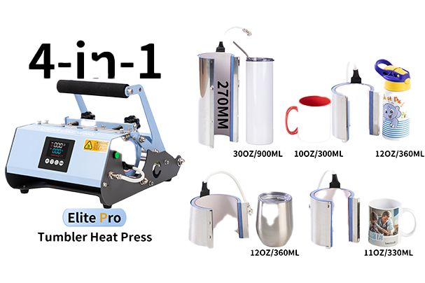 Elite Pro 4 in 1 Mug Press