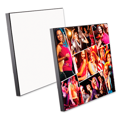 MDF Gloss White Photo Panel 20" Square