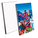 MDF Gloss White Photo Panel 18 x 27cm