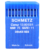 [DBXK5 80] 80/12 Sharp x100 Schmetz Needles